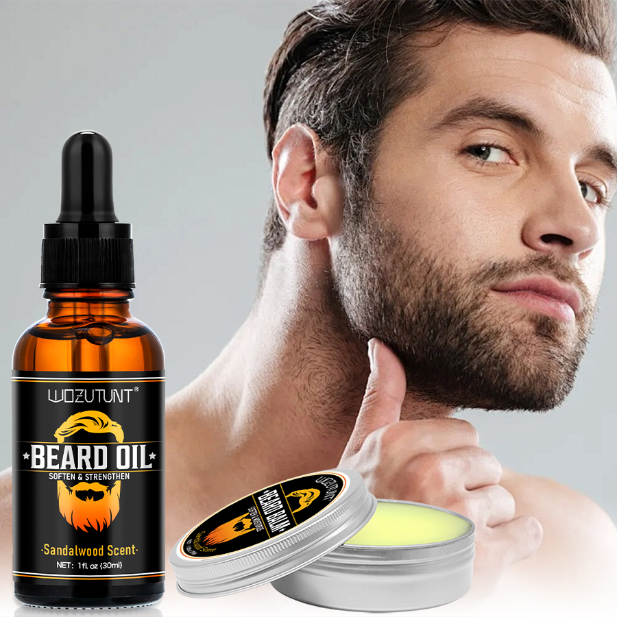 Men'S Grooming Products - 100% Natural Sandalwood Scent 30ml Beard