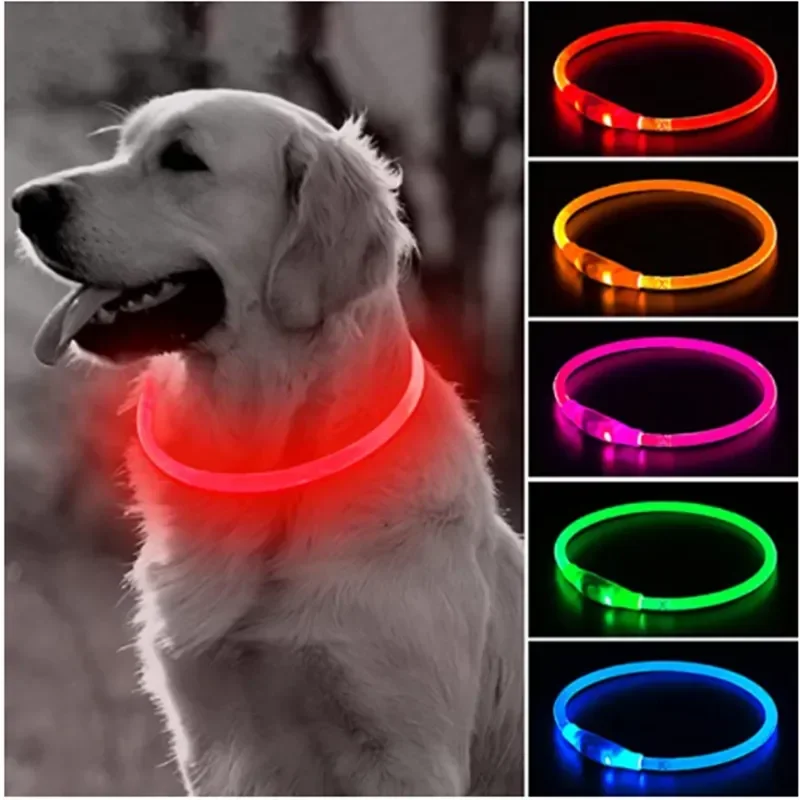 Men'S Grooming Products - Led Light Dog Collar Detachable Glowing