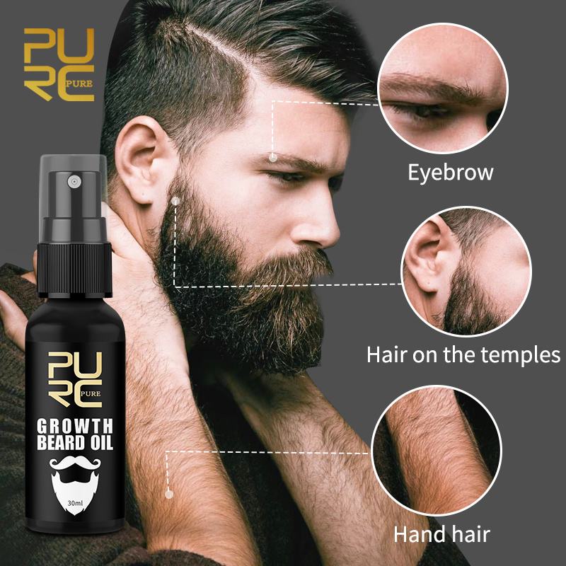PURC Beard Growth Oil for Men  - Men'S Grooming Tonic review and price