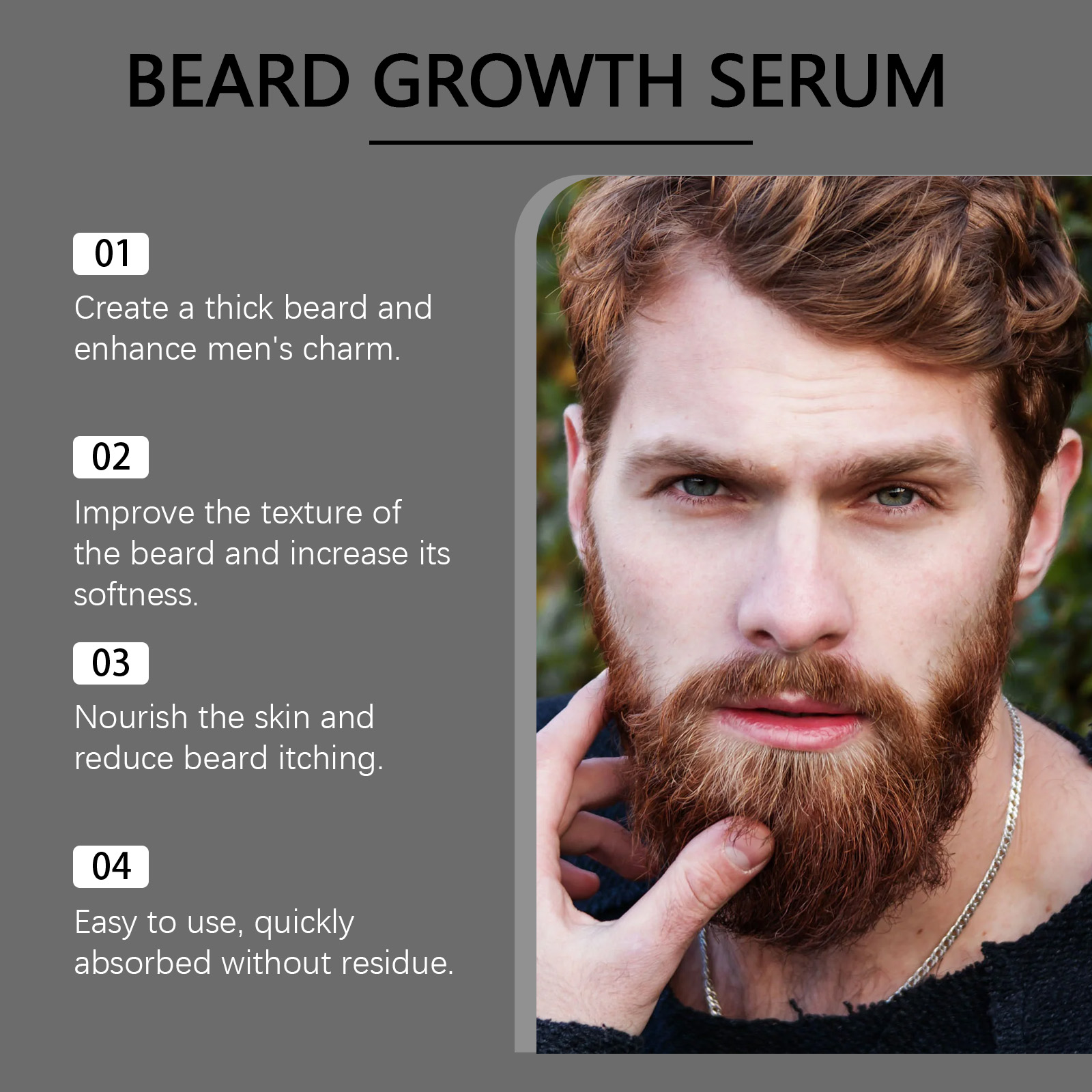 Beard Growth Oil Thickening Se - Men'S Grooming Tonic review and price