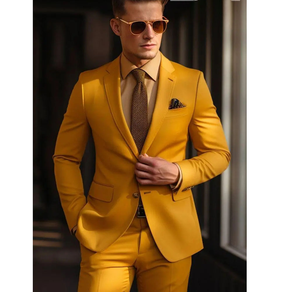 Men's Suit Set 2 Piece Stylish - Men Grooming Outfit review and price