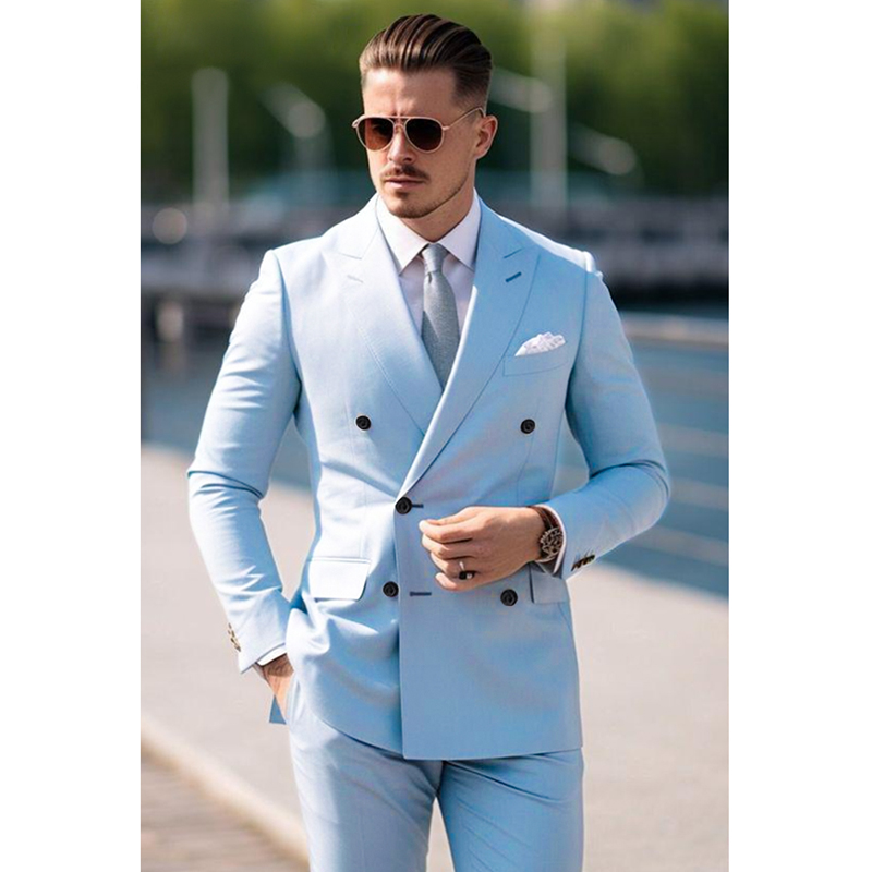 Men's Suit Set 2 Piece Stylish - Men Grooming Outfit review and price