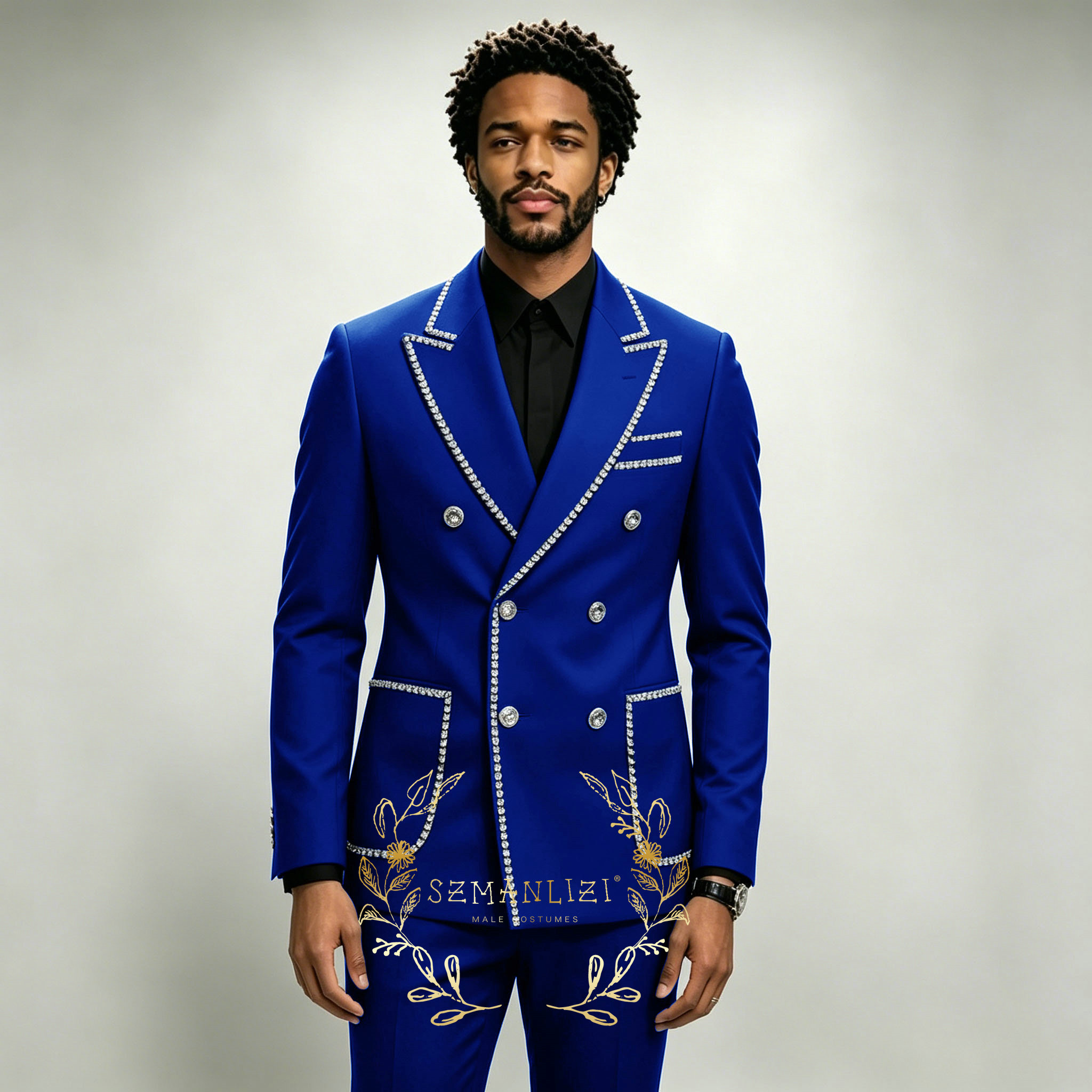 Luxury Men's Suits 2 Pieces Ro - Mens Grooming Kit Luxury review and price