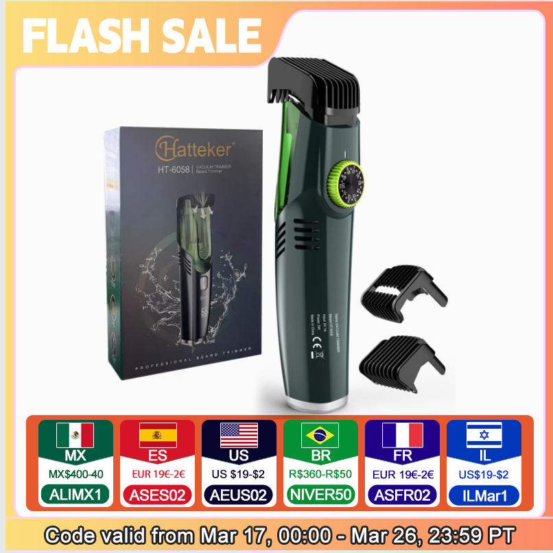 Cordless Men Beard Trimmer Rec - Men'S Grooming Vacuum review and price