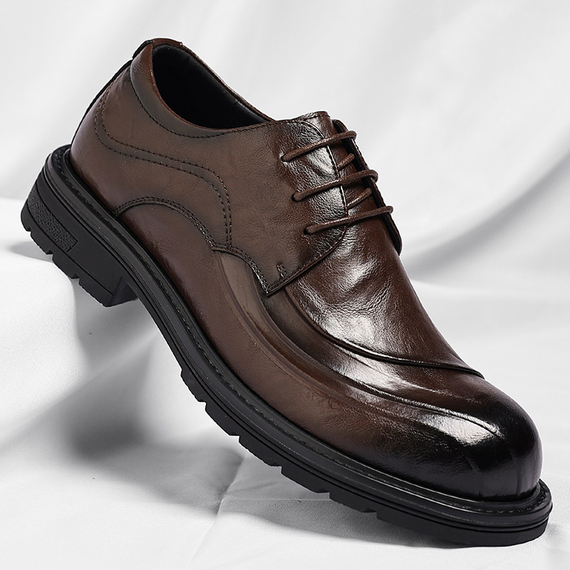 Brown Burnished Genuine Leathe - Men'S Grooming Oxford review and price