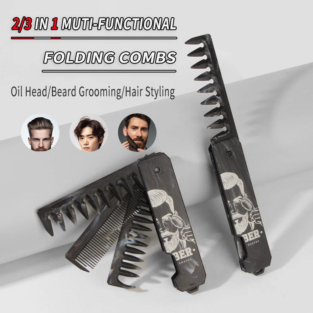 4Pcs Marble Pattern Hair Groom - Men'S Grooming Tonic review and price