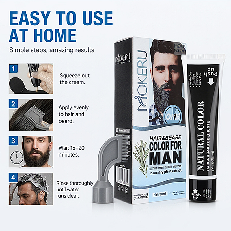 Hair Dye Shampoo, Beard and Ha - Men'S Grooming Tonic review and price