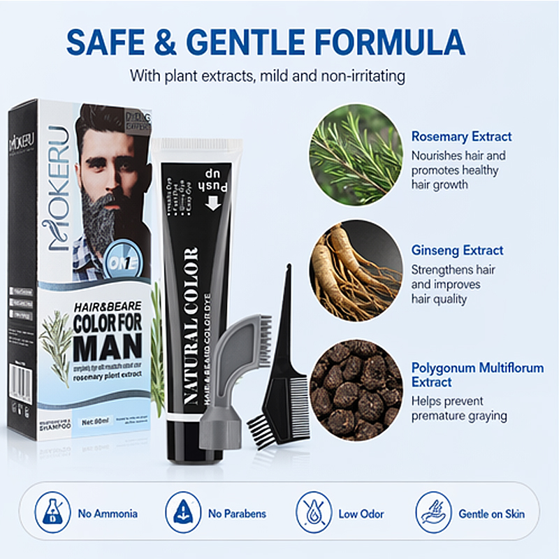 Hair Dye Shampoo, Beard and Ha - Men'S Grooming Tonic review and price
