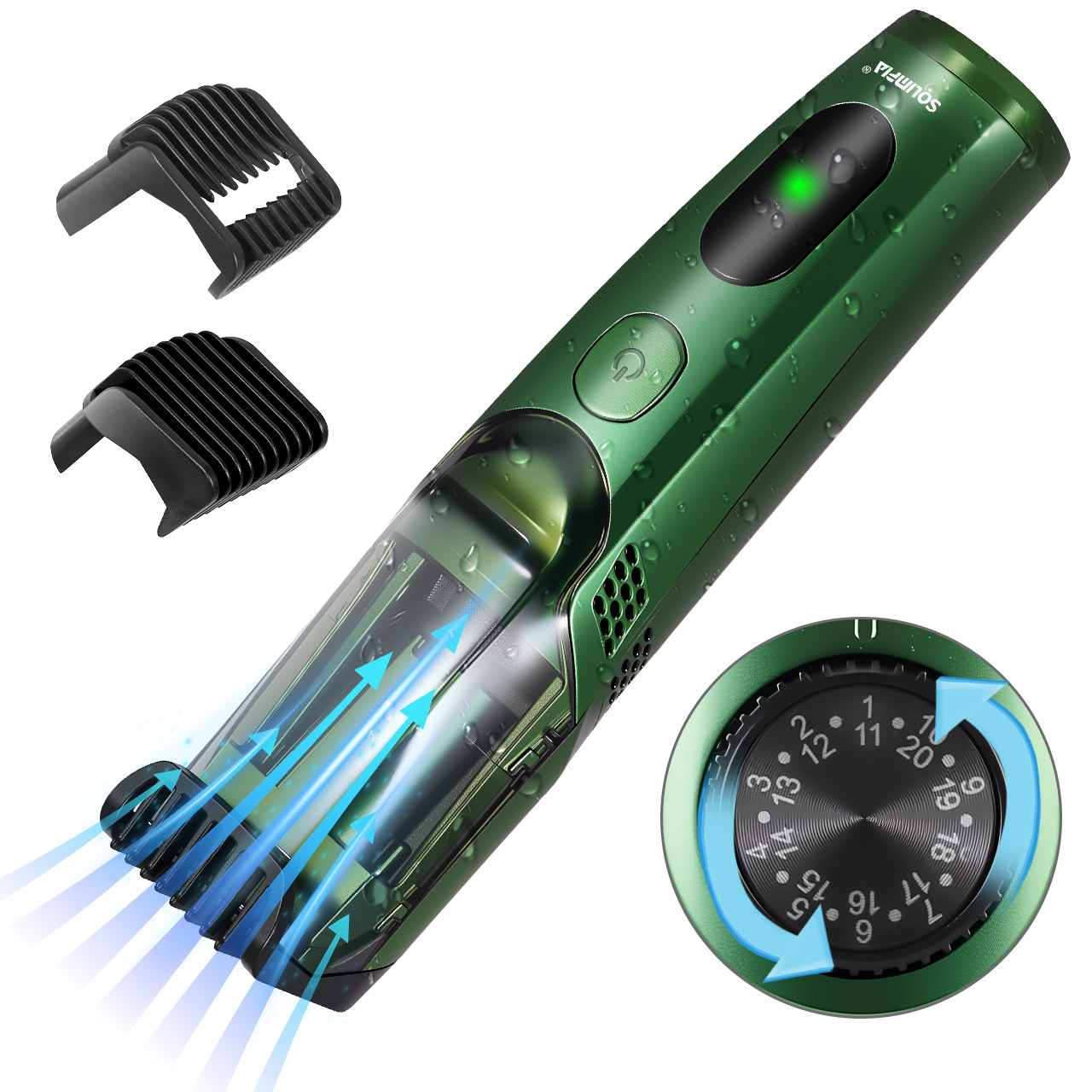 Solimpia Cordless Beard Trimme - Men'S Grooming Vacuum review and price