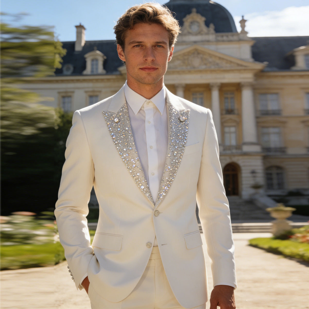Customized Fashion Ornament Cr - Men Grooming Outfit review and price