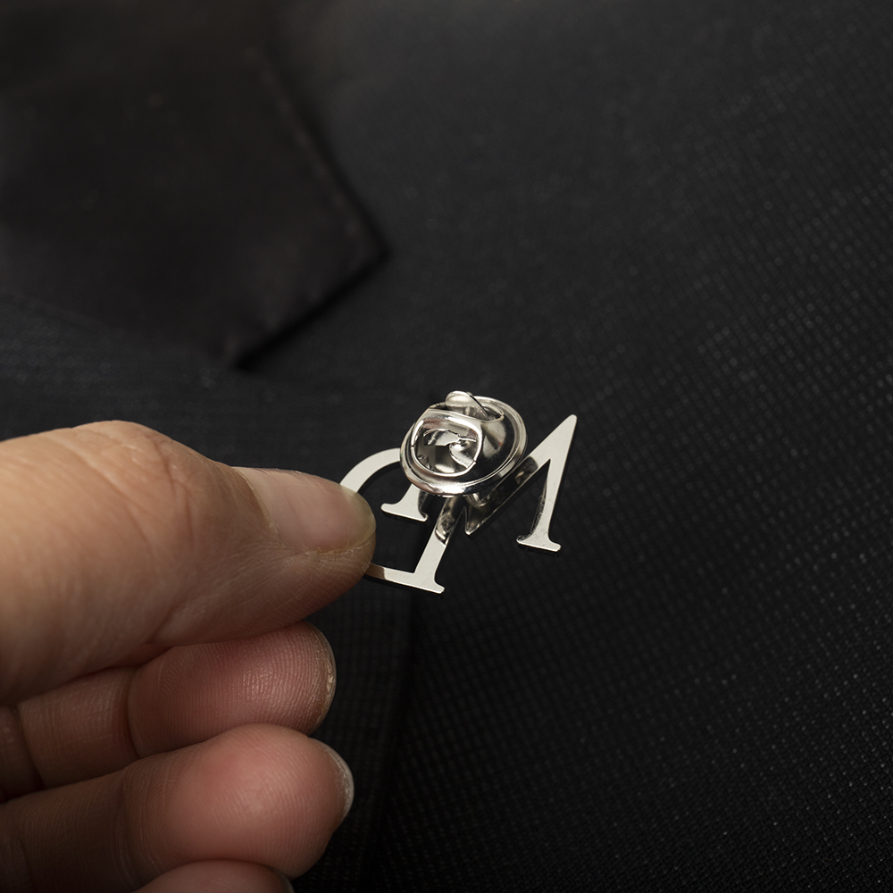 Tangula Custom Initials Brooch - Men Grooming Outfit review and price