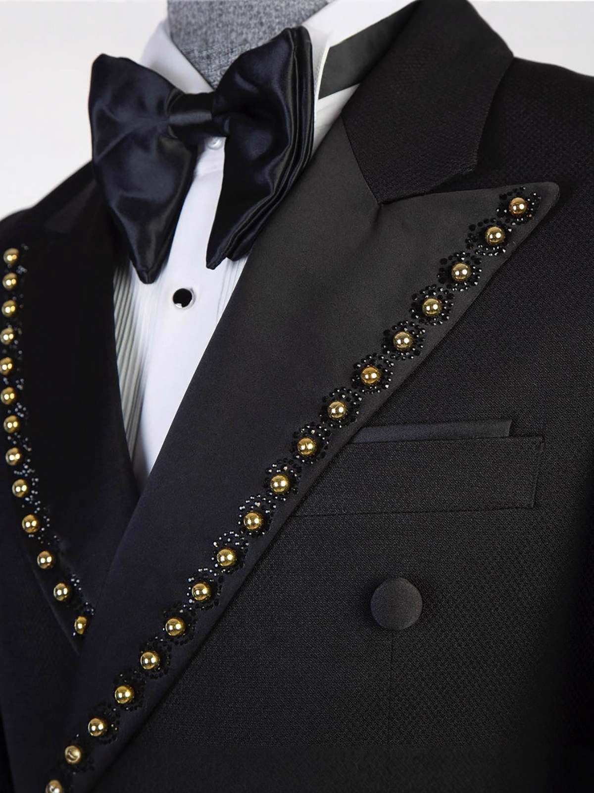 Double Breasted Beaded Formal  - Men Grooming Outfit review and price