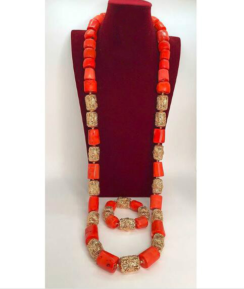 45 inches Long Men Real Coral  - Mens Grooming Dubai review and price