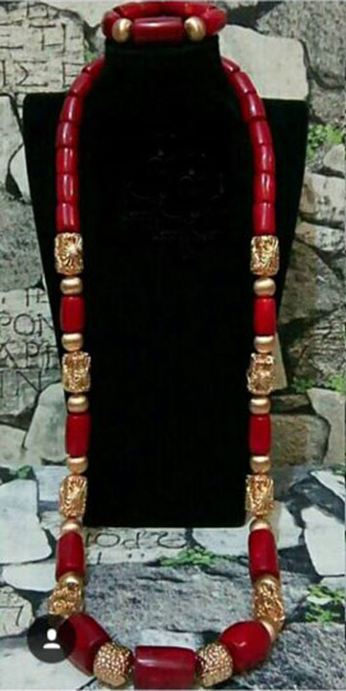 45 inches Long Men Real Coral  - Mens Grooming Dubai review and price