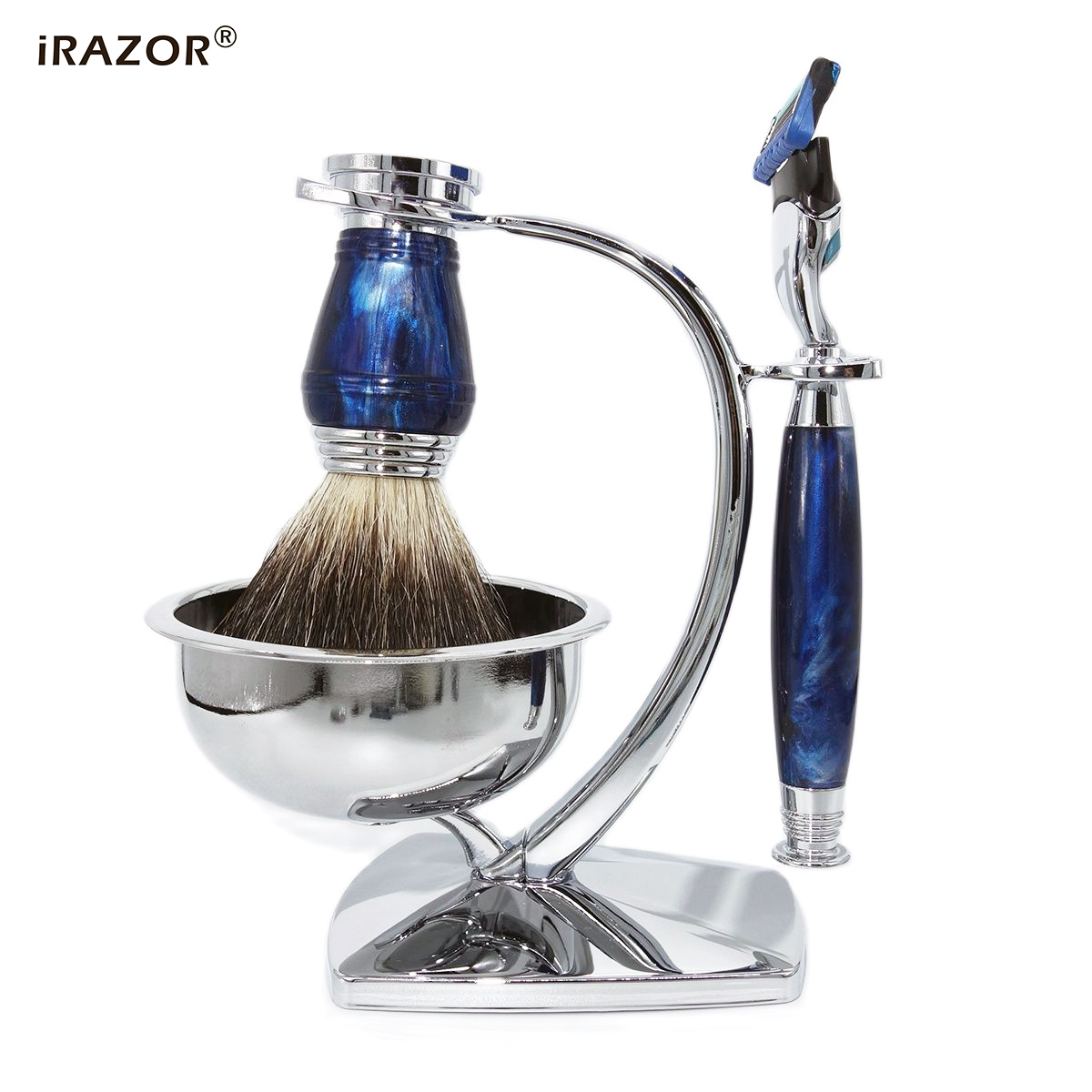 iRAZOR Royal Blue Luxury Men's - Mens Grooming Kit Luxury review and price