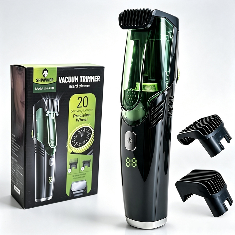 Cordless Men Beard Trimmer Rec - Men'S Grooming Vacuum review and price