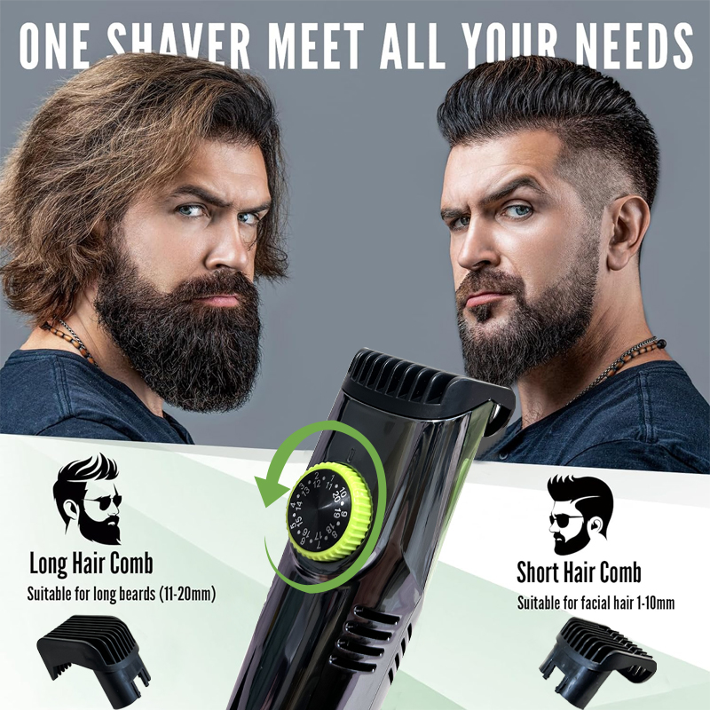 Cordless Men Beard Trimmer Rec - Men'S Grooming Vacuum review and price